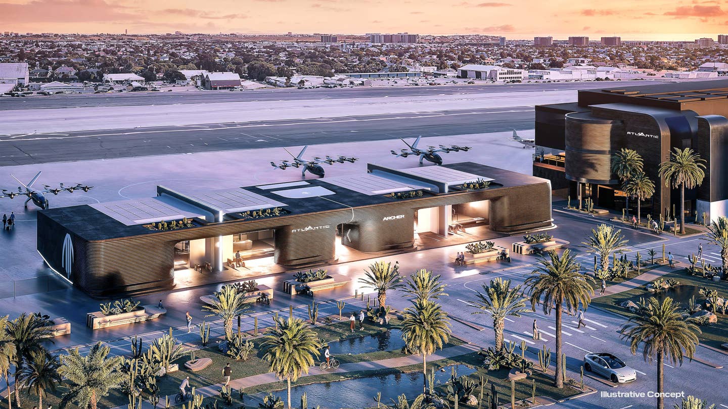 Archer Joby Beta Atlantic eVTOL air taxi charging
